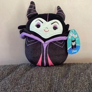 NWT Squishmallow Maleficent 6.5” Disney